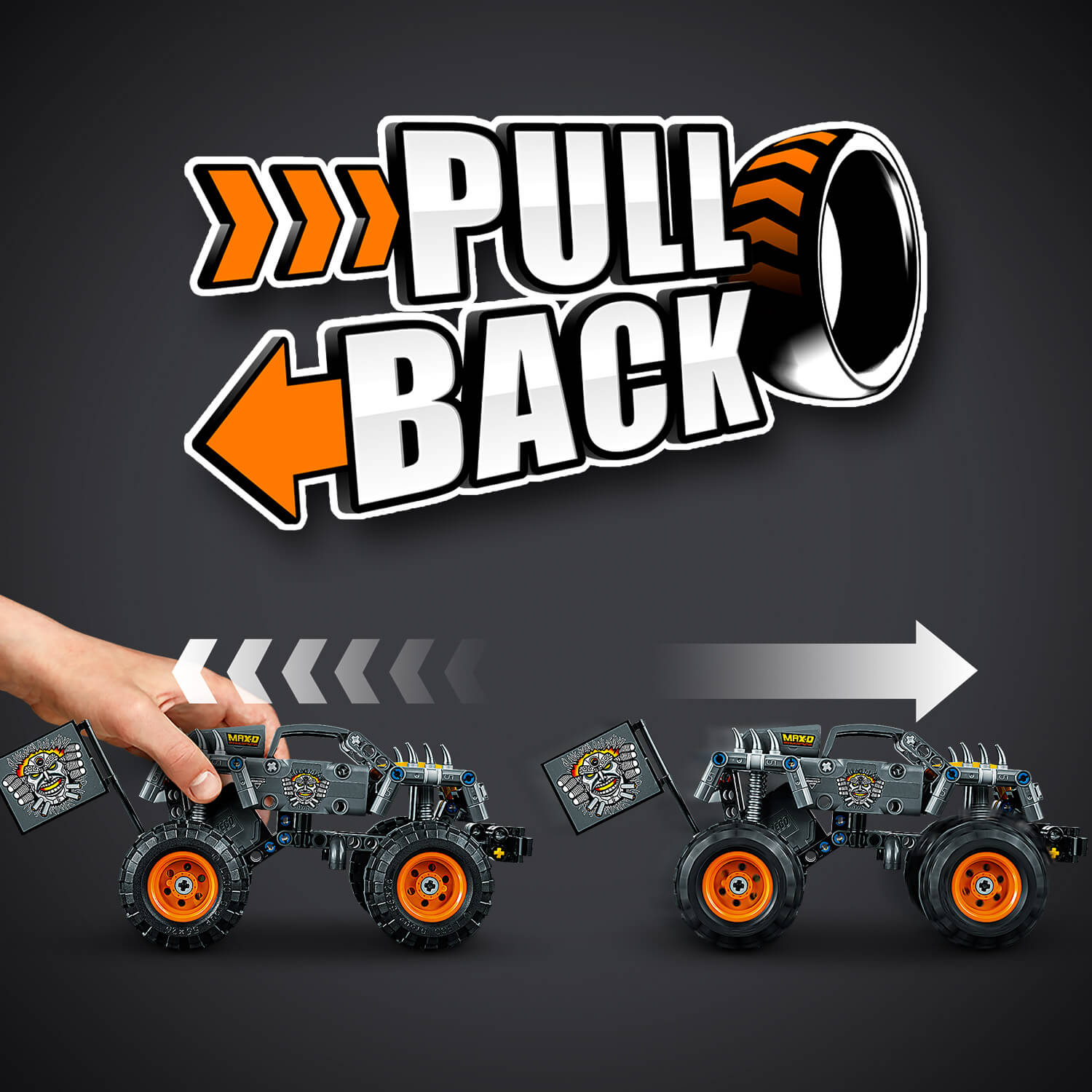 Vyšlete monster truck na trať