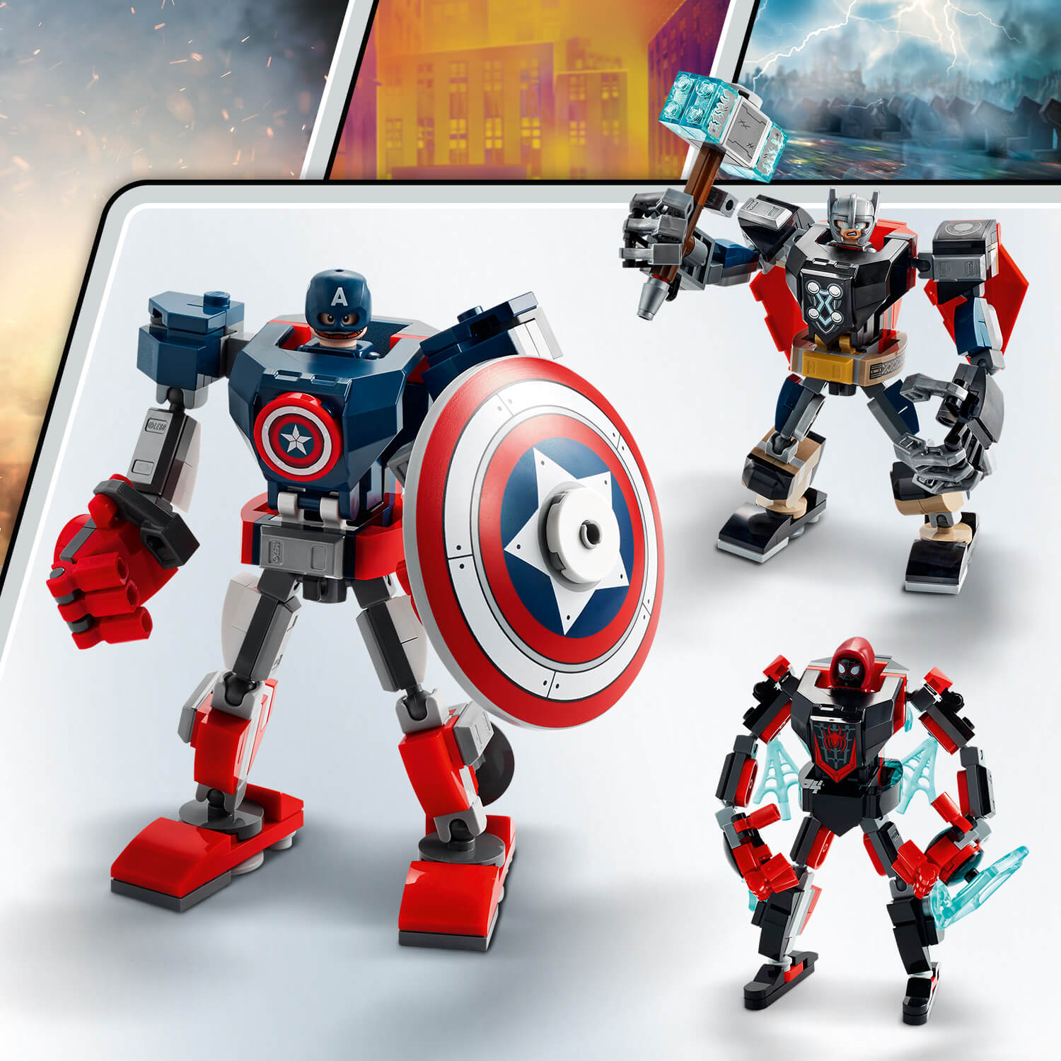 Sběratelská edice robotů z řady LEGO® Marvel