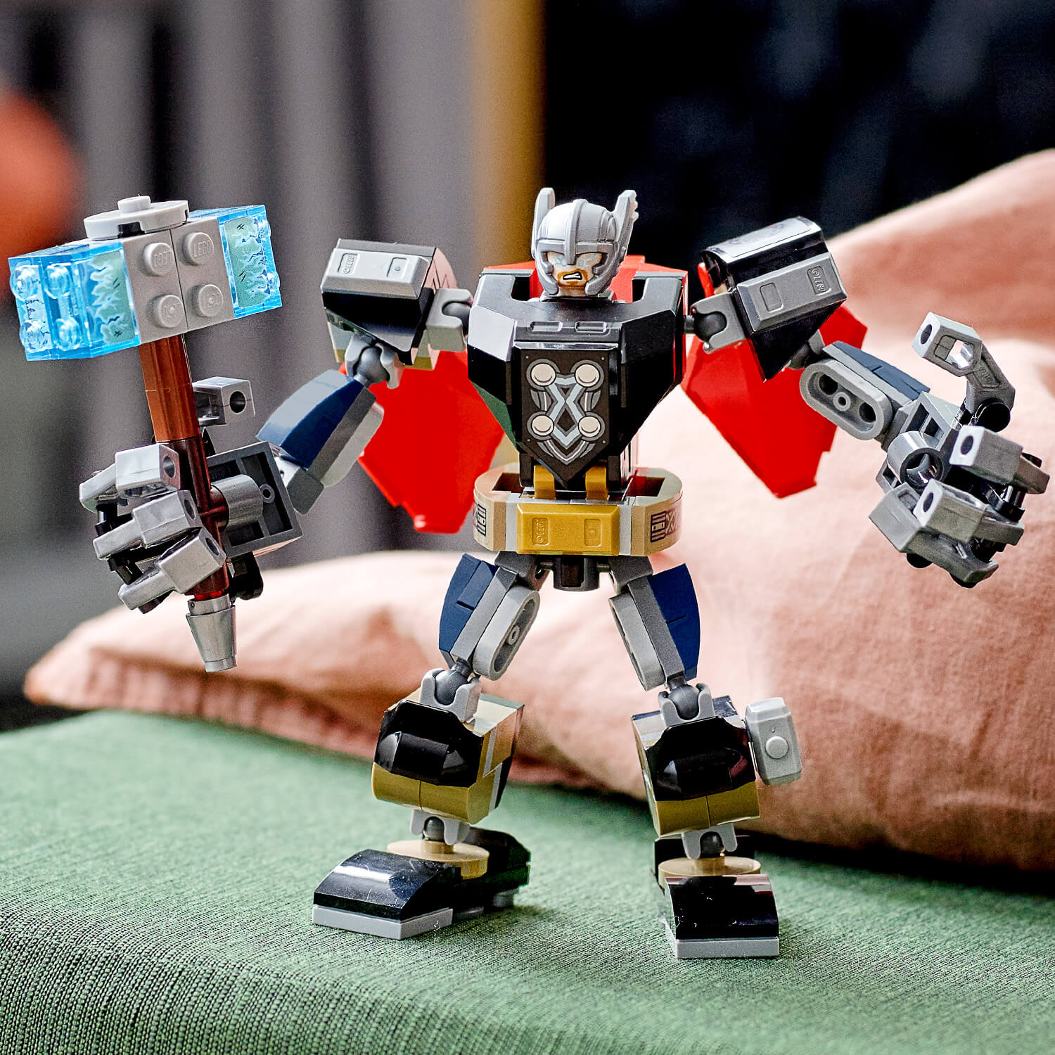 Polohovatelný model robota