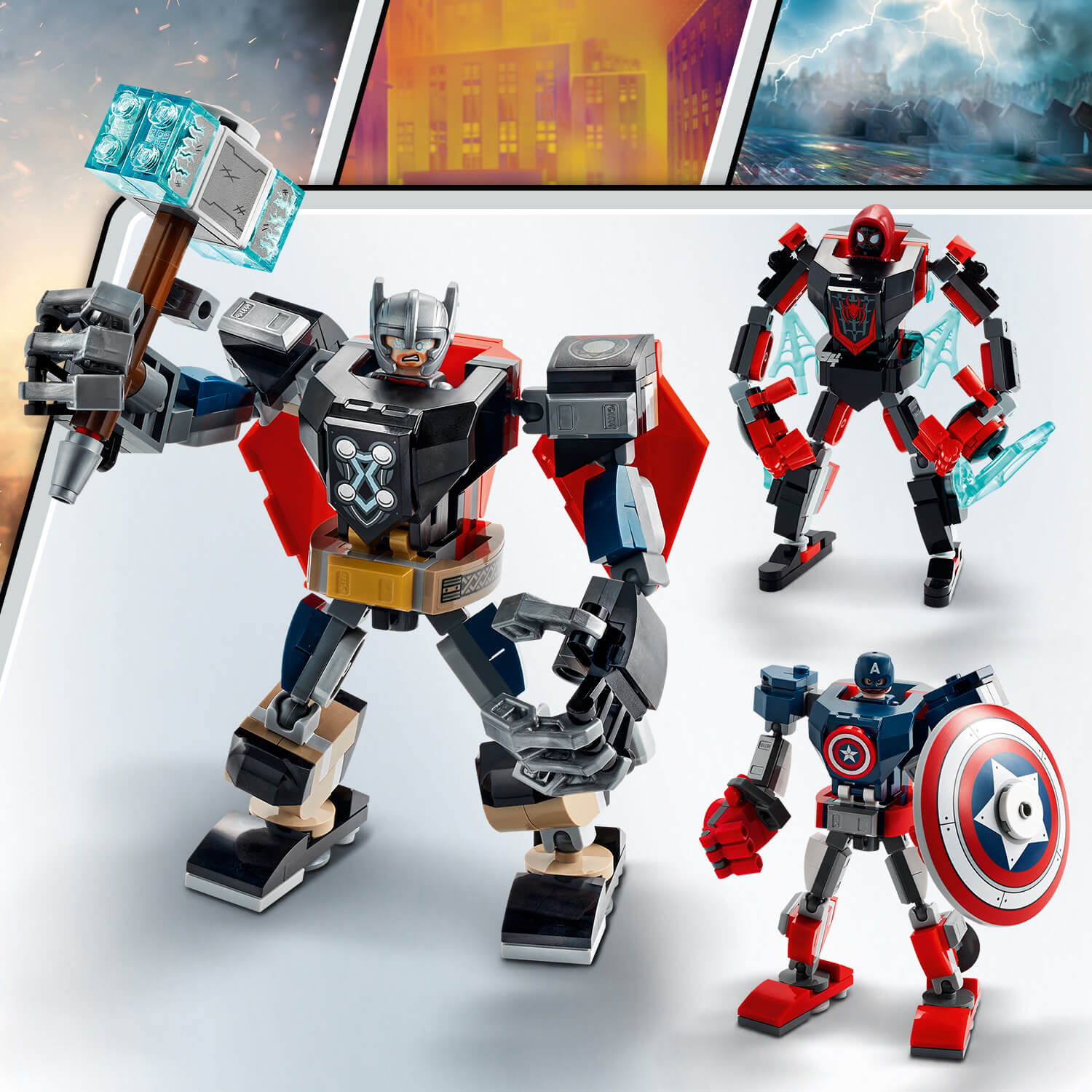 Sběratelská edice robotů z řady LEGO® Marvel