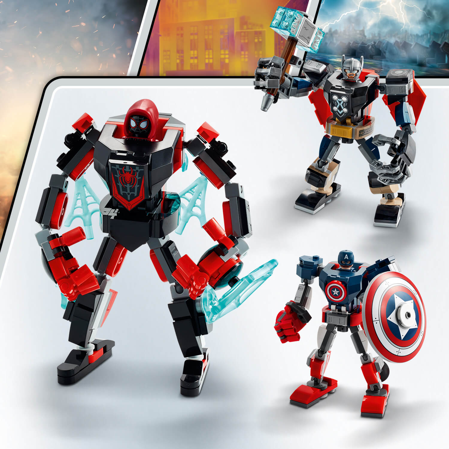 Sběratelská edice robotů z řady LEGO® Marvel