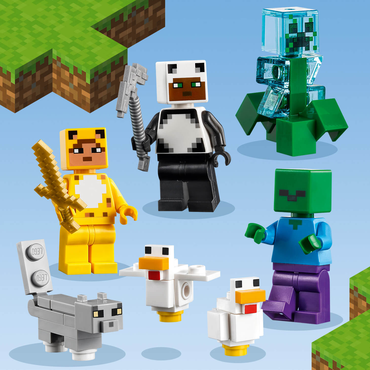 Ikonické postavy z Minecraftu