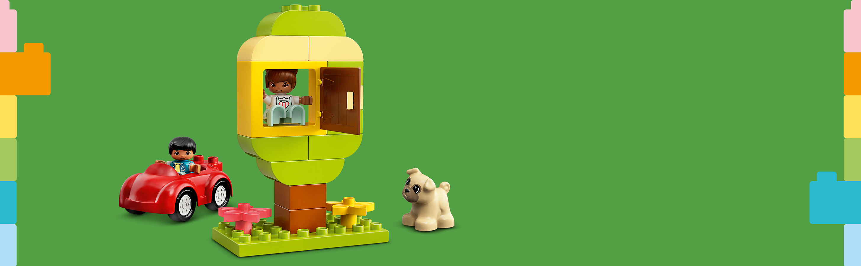 Součástí jsou 2 LEGO® DUPLO® figurky