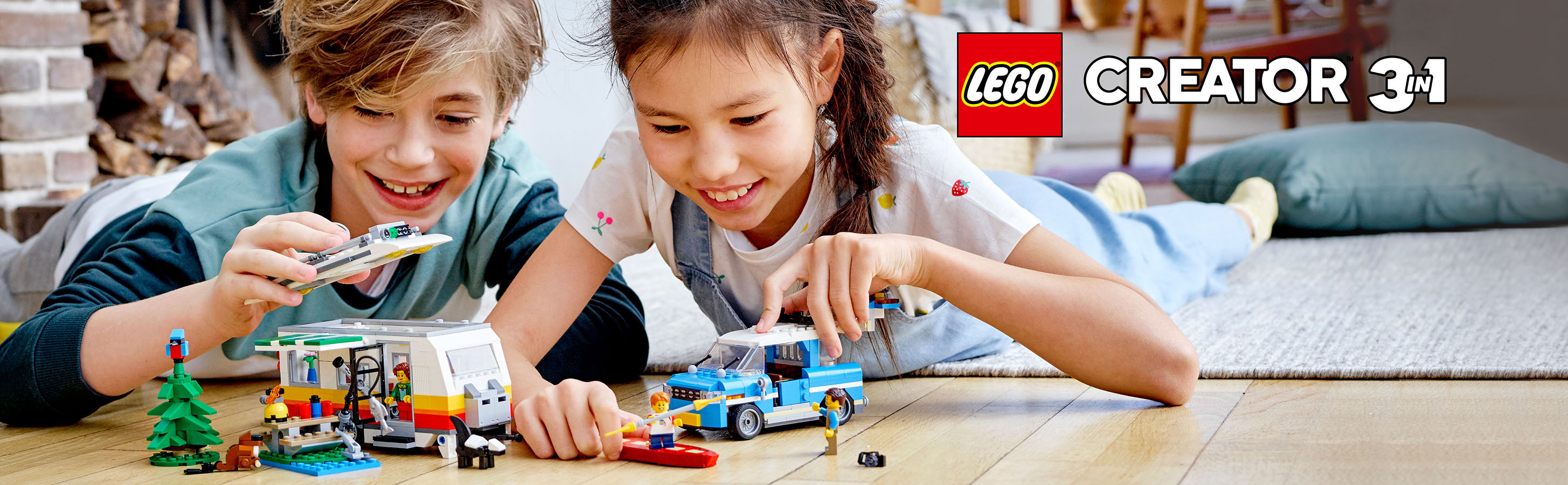 3 zábavná dobrodružství s LEGO® kostkami