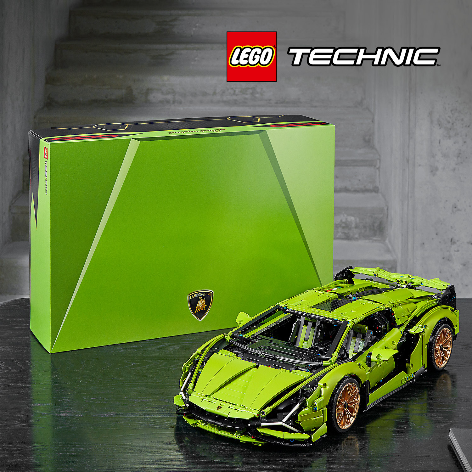Postavte a vystavte si Lamborghini Sián FKP 37