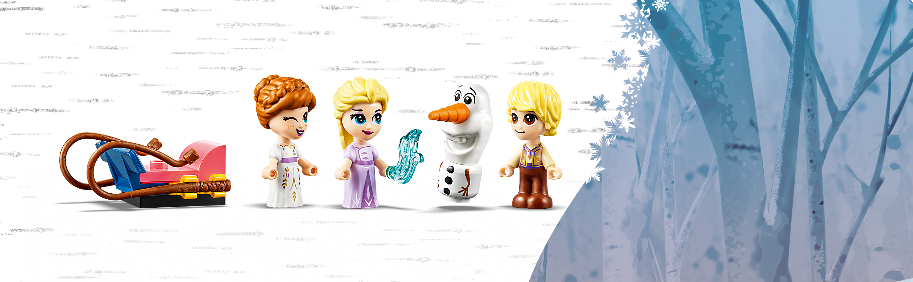 Sada obsahuje 3 LEGO® Disney mikropanenky