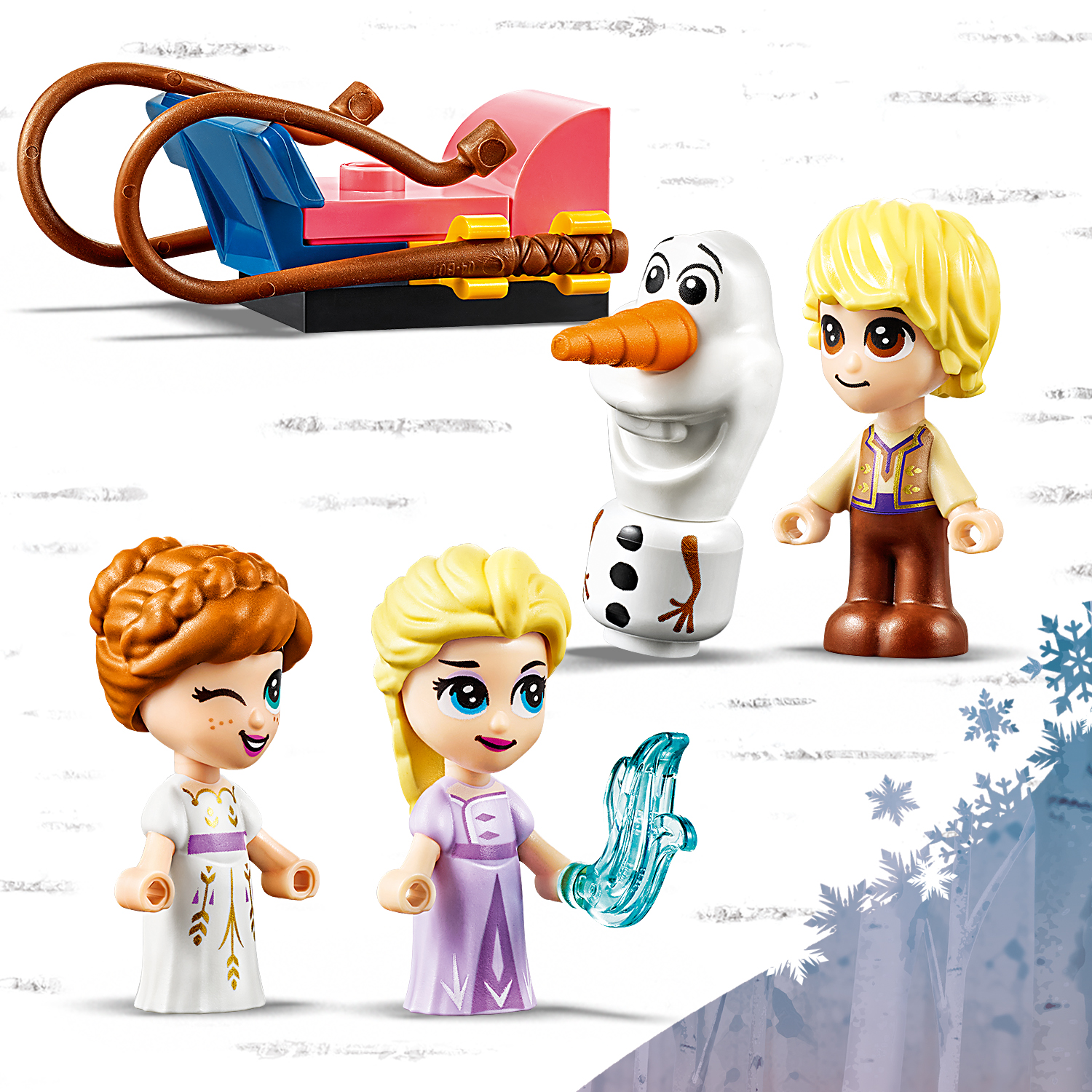 Sada obsahuje 3 LEGO® Disney mikropanenky