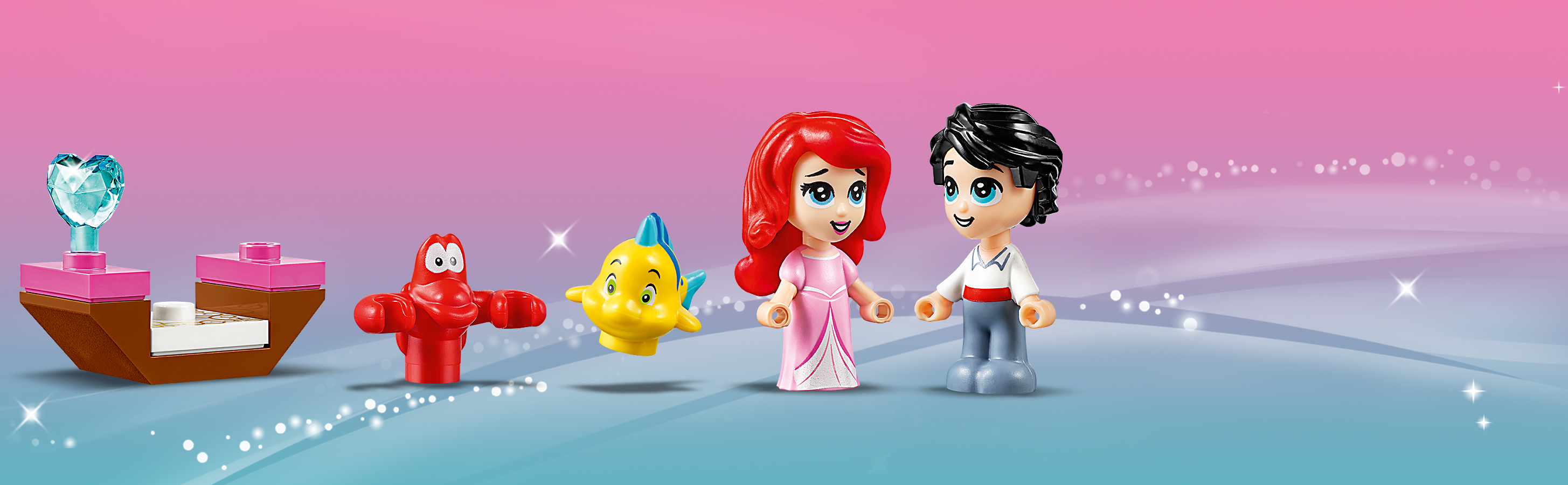Sada obsahuje 2 LEGO® Disney mikropanenky