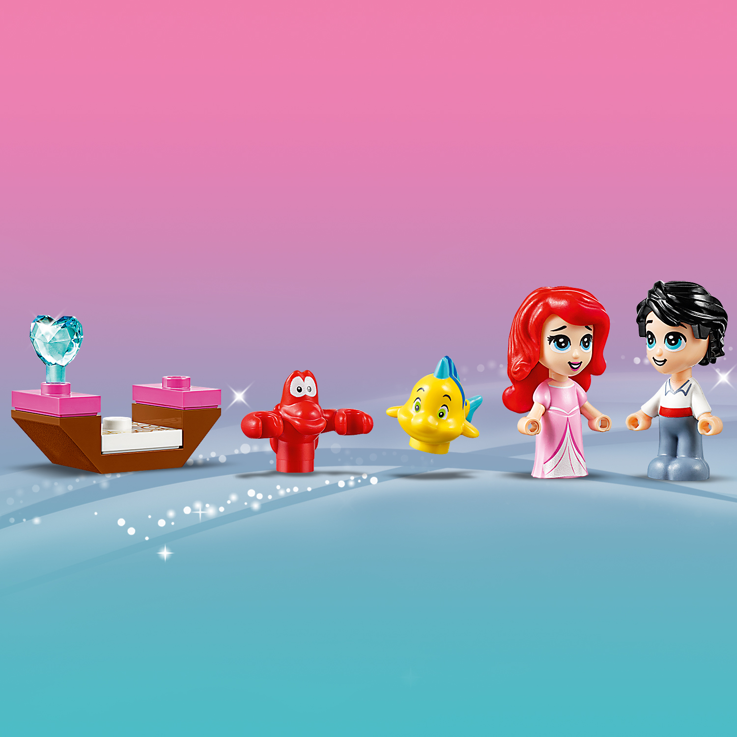 Sada obsahuje 2 LEGO® Disney mikropanenky