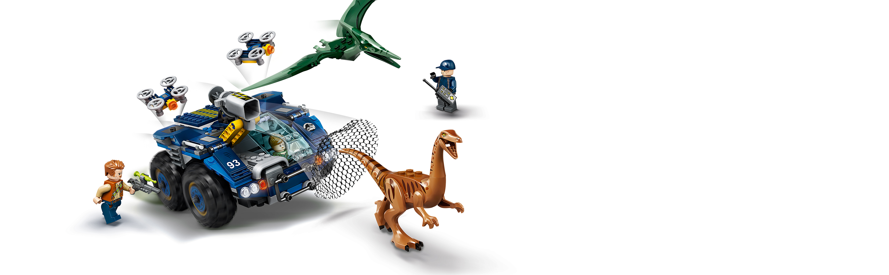 Vzrušující hračka s dinosaury