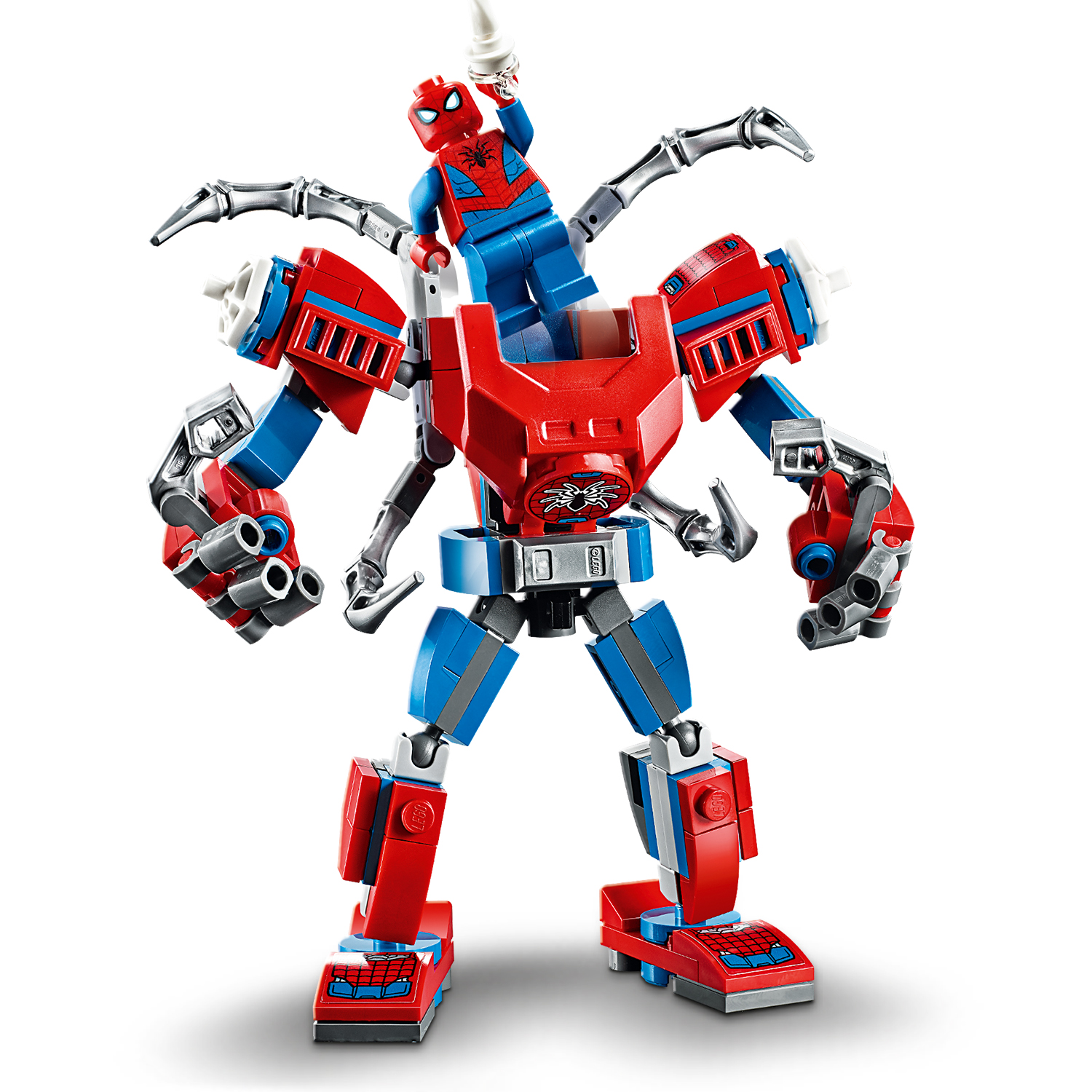 Spousta legrace se Spider-Manovým robotem