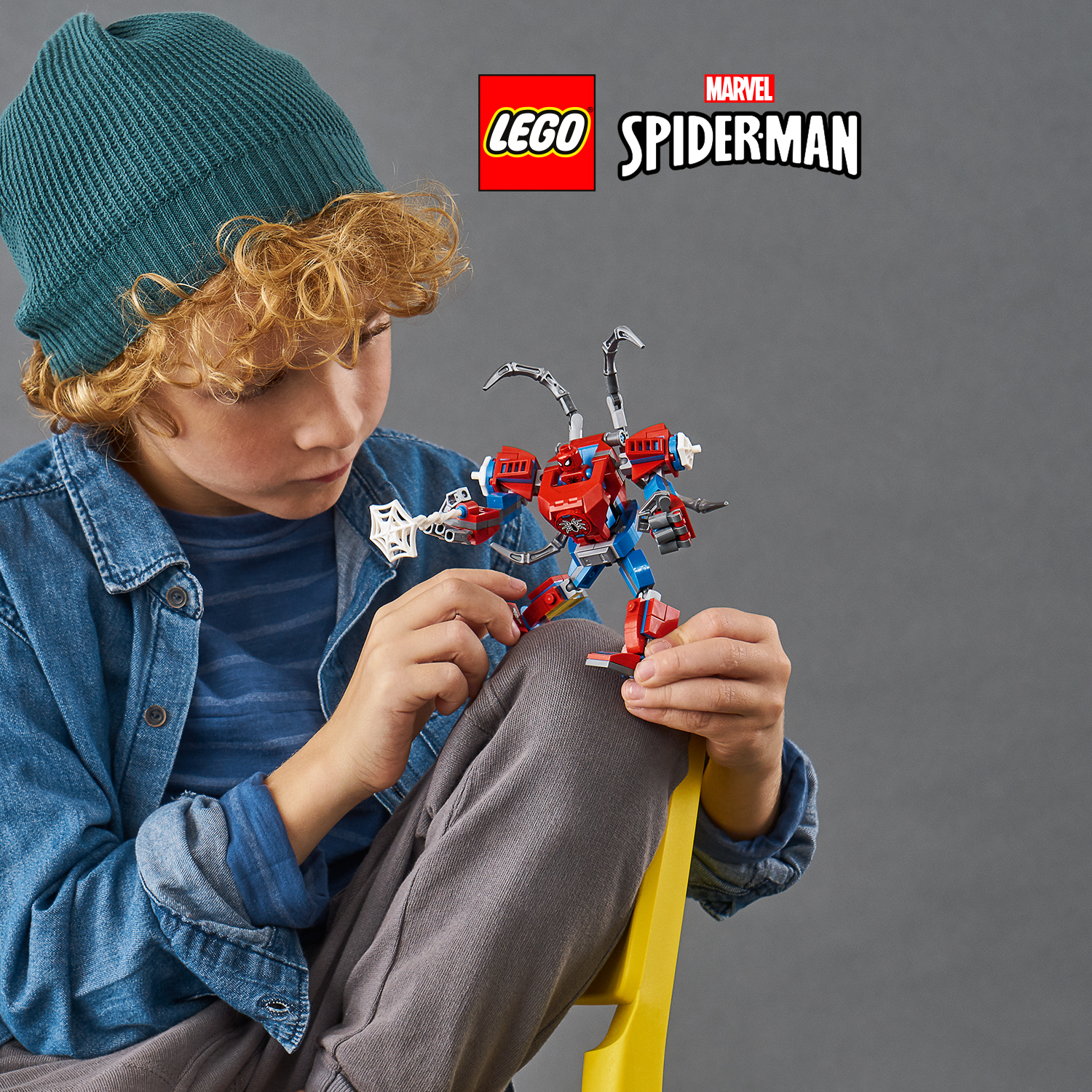 Spider-Manův robot s minifigurkou